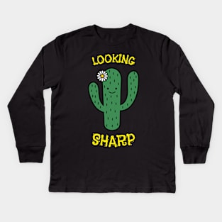 Looking sharp Kids Long Sleeve T-Shirt